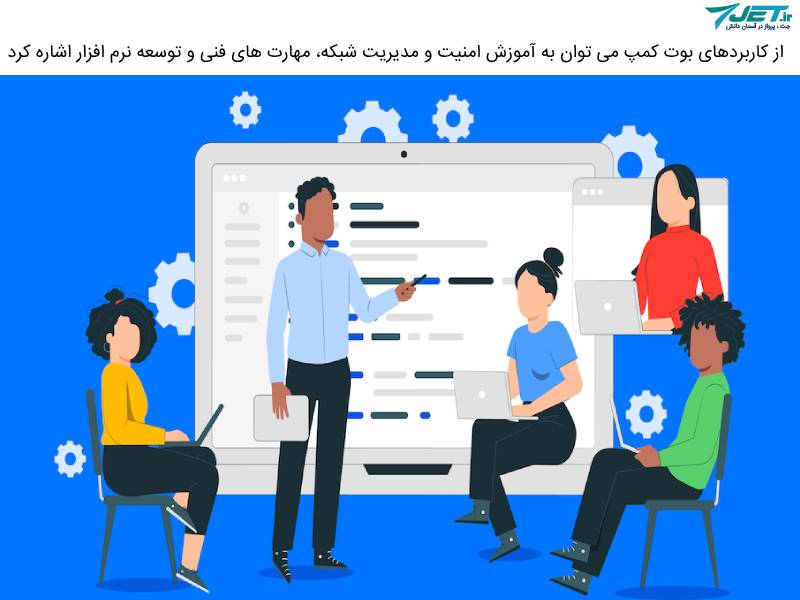 کاربردهای bootcamp