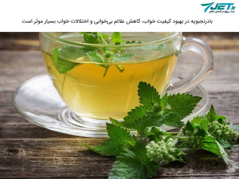 دمنوش بادرنجبویه در کاهش استرس